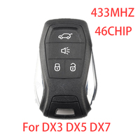 Original 433MHZ Remote Control Key for Southeast Soueast DX3 DX5 DX7 4Button Smart Key with ID46 Chip