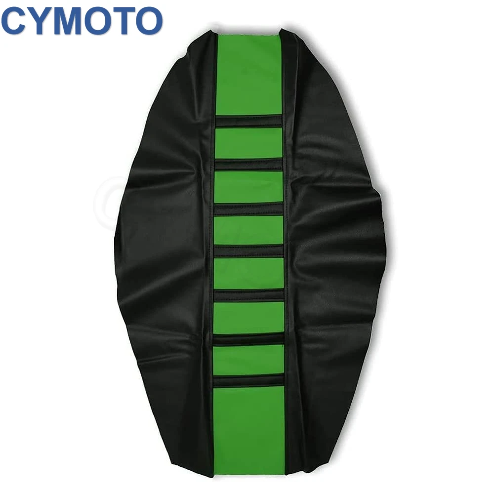 Dirt Pit Bike Ribbed Rubber Gripper Soft Seat Cover For HONDA YAMAHA SUZUKI KAWASAKI Enduro Motocross Accessories