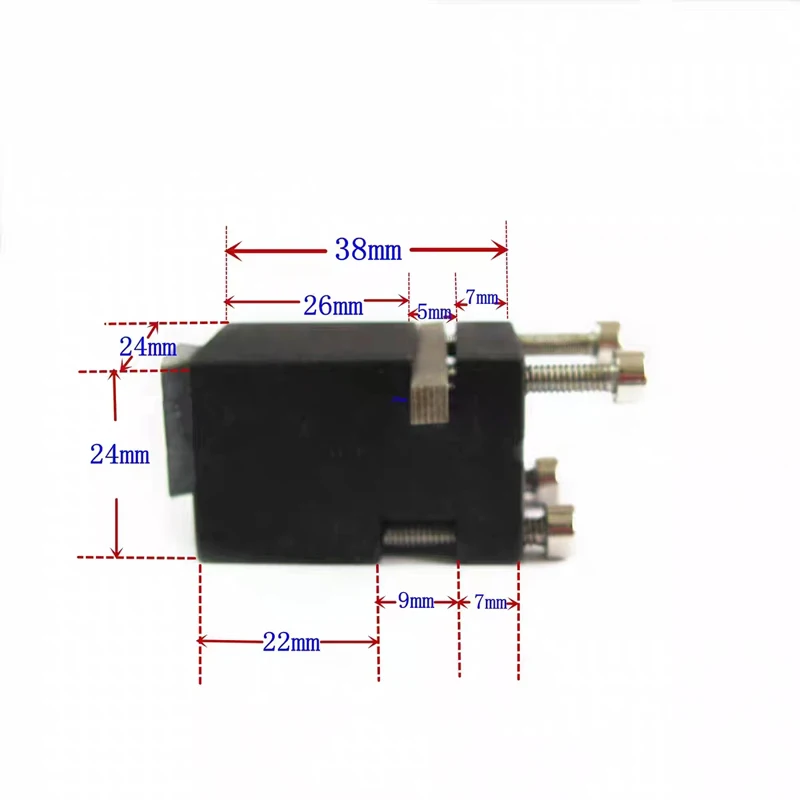 Z044MTL 2 Position Tool Post L Metal Mini Lathe Tool Holder, Lathe Rest Bracket Machine Accessory