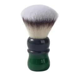 YAQI Mocha(Matcha) Hi-Res Knot Synthetic Hair Mens Wet Shaving Brush