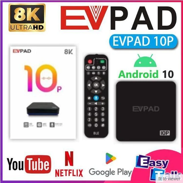 EVPAD 10P tv box 2024 hot sell global set top box 4GB64GB EVPAD tv  