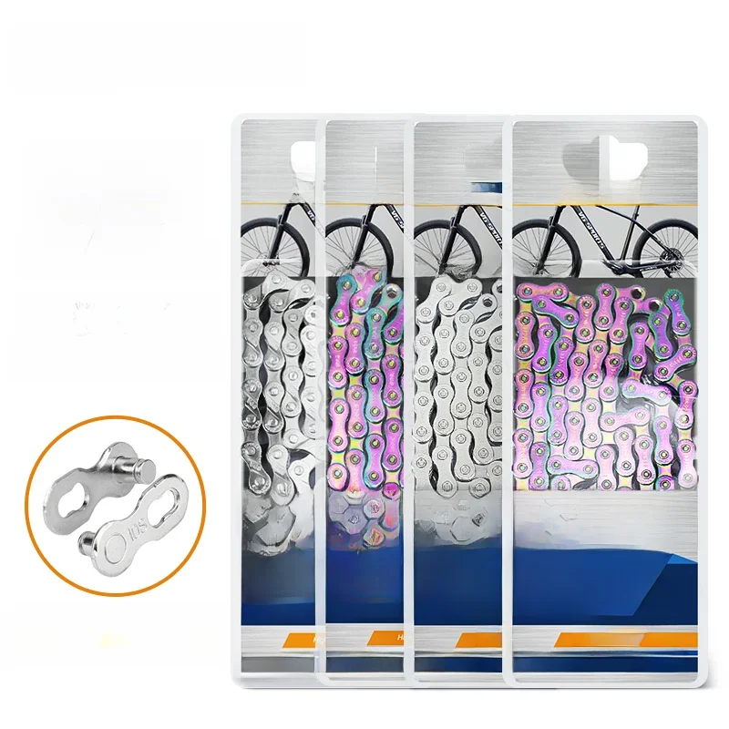 AliExpress VG Sports MTB Bicycle Chain 6 7 8 9 10 11 12 Speed Velocidade 8s 9s 10s 11s 12s Mountain Road Bike Chains Part 116 Links