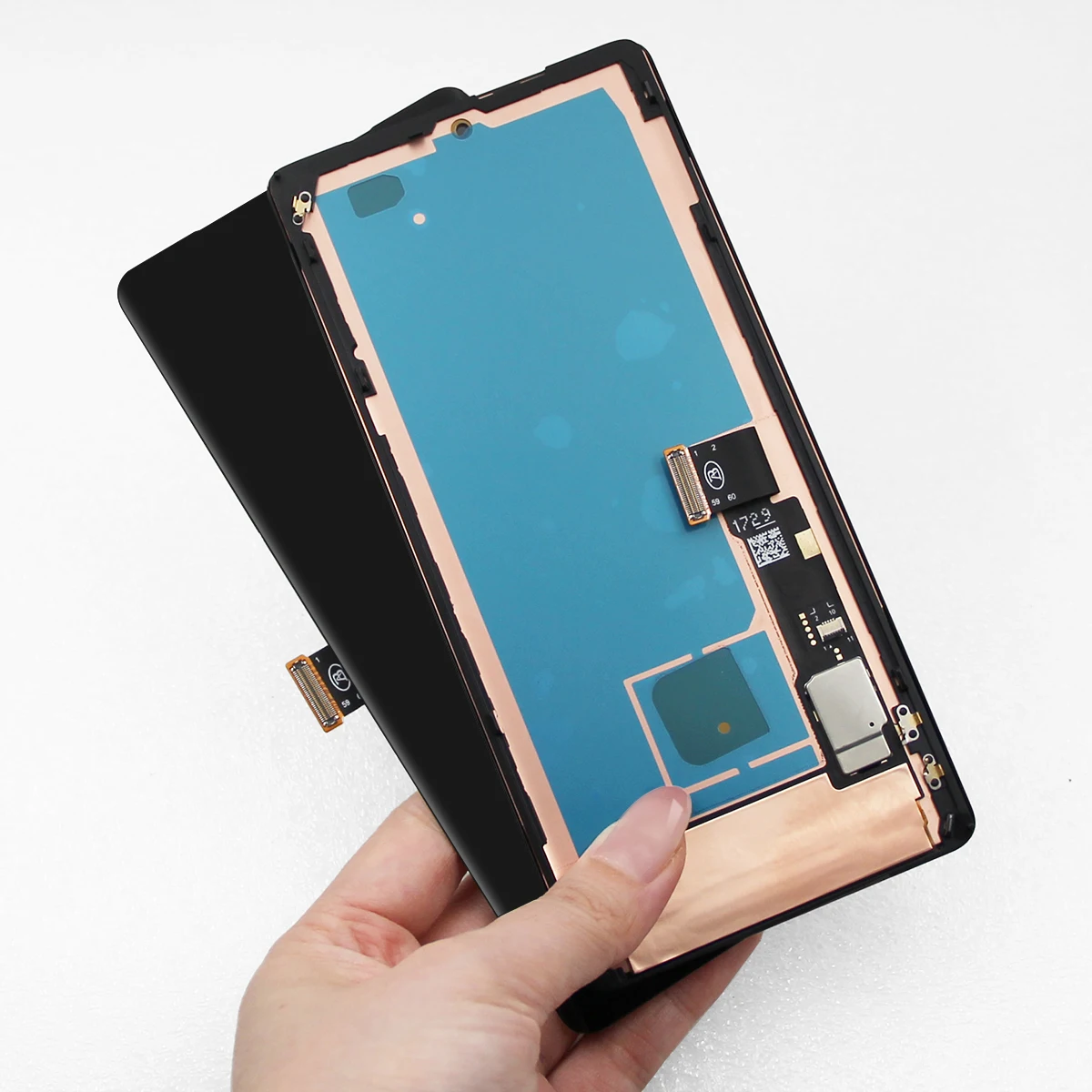 6.7' Super AMOLED LCD For Google Pixel 7 Pro Display GP4BC GE2AE GFE4J Digital Touch Screen For Google Pixel7 Pro with Frame