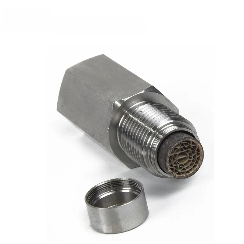 M18 * 1.5 Mini capteur d'oxygène Lambda catalytique entretoise SS304 capteur d'oxygène bonde adaptateur de bouclier de lampe de défaut de voiture