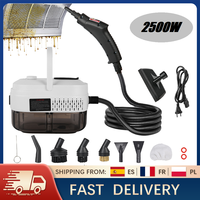 2500W Handheld Steam Cleaner 3Bar Pressure 100℃ High Temperature Sterilization 3-Speed 1000ml Tank for Home Kitchen Floor Clean