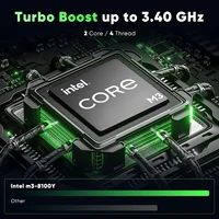 18.5' FHD Laptop Computer, 16GB RAM 1TB SSD, Dual-Core M3-8100Y up to 3.4GHz, HDMI, RJ45, Large Screen Notebook for Student, Home Business, Multitasking & Entertainment 5