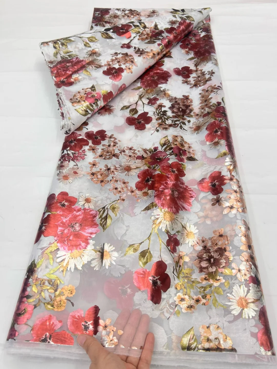 2026 High Quality African Water Soluble Lace Fabric Pretty Guipure Cord for Women's Party Dresses Sewing Nigerian Fabric AT2947