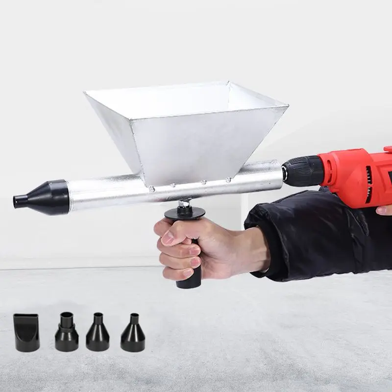 

Electric Caulking Machine Door Window Grouting Device Mortar Automatic Filler 8mm Electric Drill Joint Cement Grouting Device