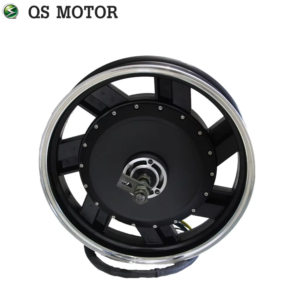 

QS 17 дюймов 6000 Вт 273 72v90kph V3 бесщеточный электрический скутер постоянного тока мотоцикл ступичный двигатель