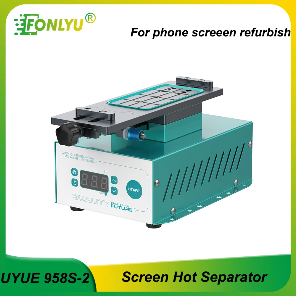 Uyue 958S-2 Lcd-Separator Machine Voor Iphone Mobiele Telefoon Scherm Frame Lijm Verwijderen Machine Glas Demonteren Vervangende Tools