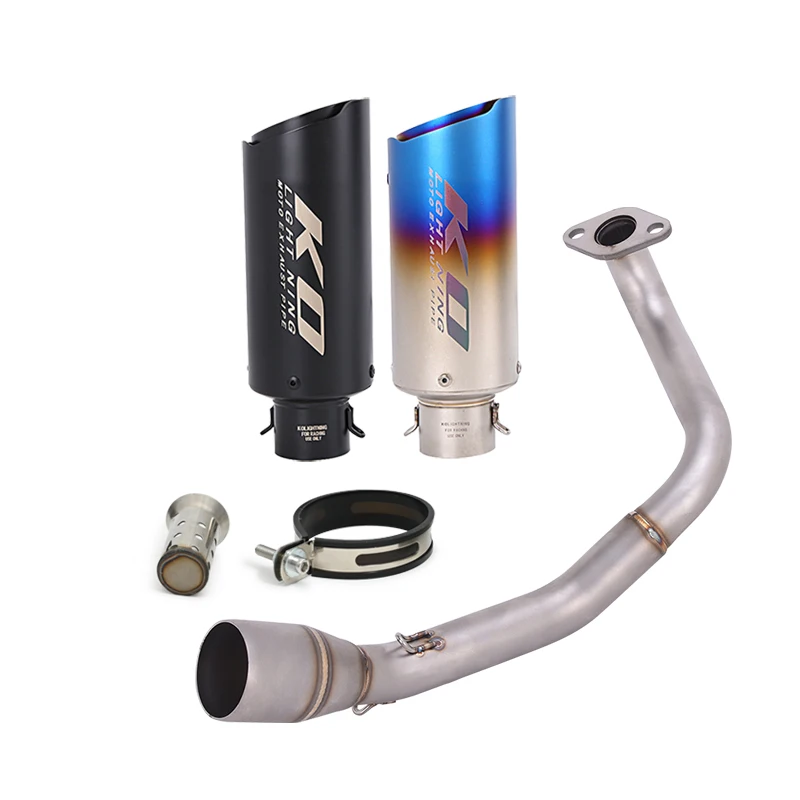 

For Honda Navi 110 2017-2025 Motorcycle Full Exhaust System Stainless Steel Header Pipe 51MM Muffler With DB Killer