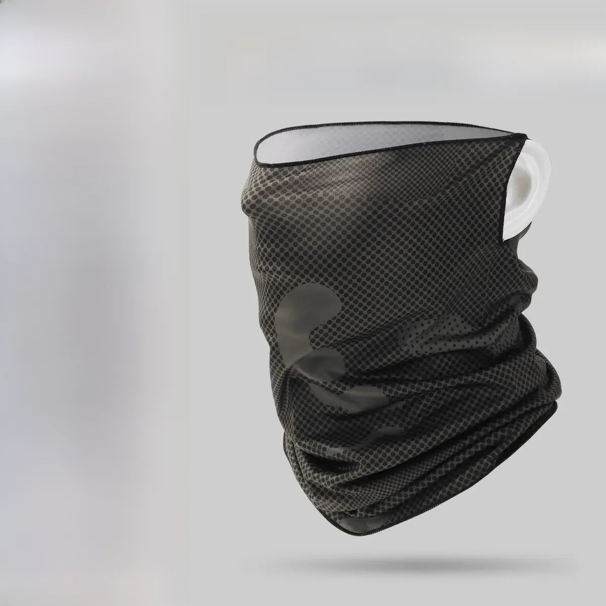 AliExpress WRELS Breathable Sun Protection Face Mask Ice Silk Sunscreen Mask Outdoor Cycling Face Cover Solid Color Neck Wrap UV Protection
