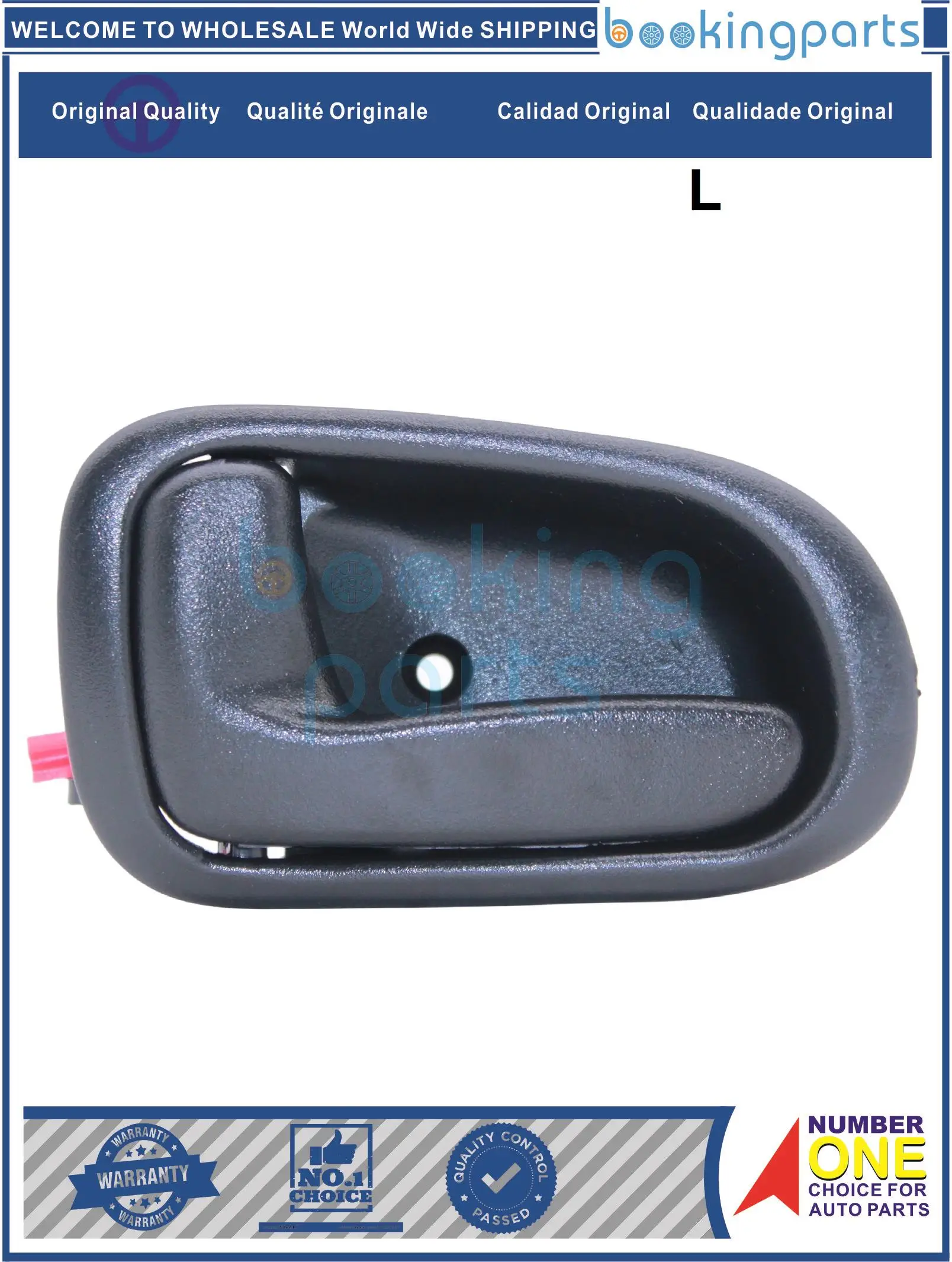 DOH21174(BLACK-L),69206-12140,6920612140,6920612140BLACK,HUTY2523GRH/LH,6920612140[GRAY] Door Handle For TOYOTA AE100 [LONGER]