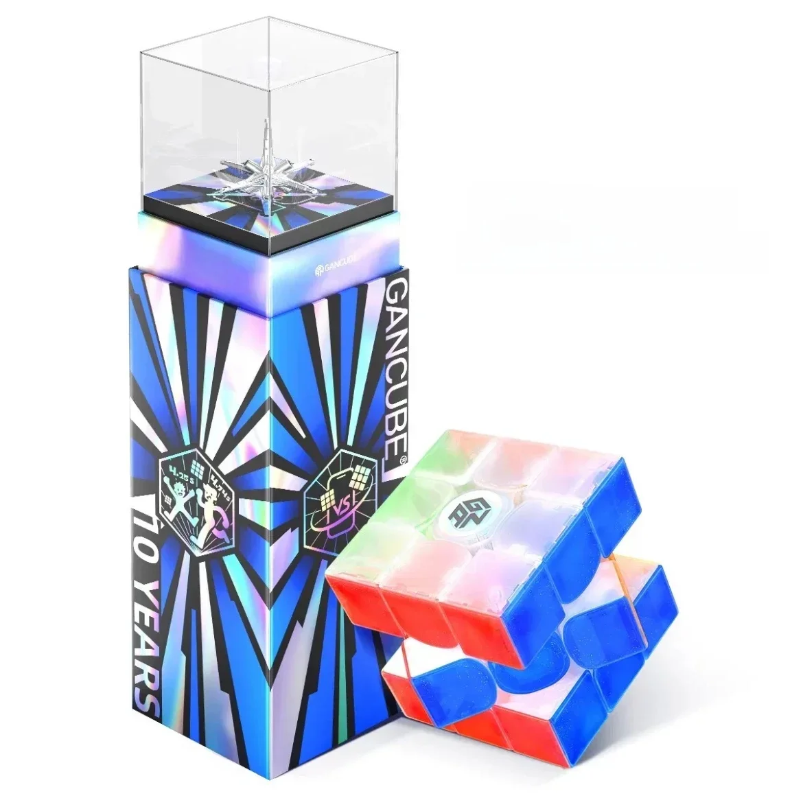 GAN15 Maglev GAN Cube 10th Anniversary Collection Maglev 3x3 Cube Gan12ui, GAN356icarry 2, Gan356ME Commemorative Edition — zdjęcie 2