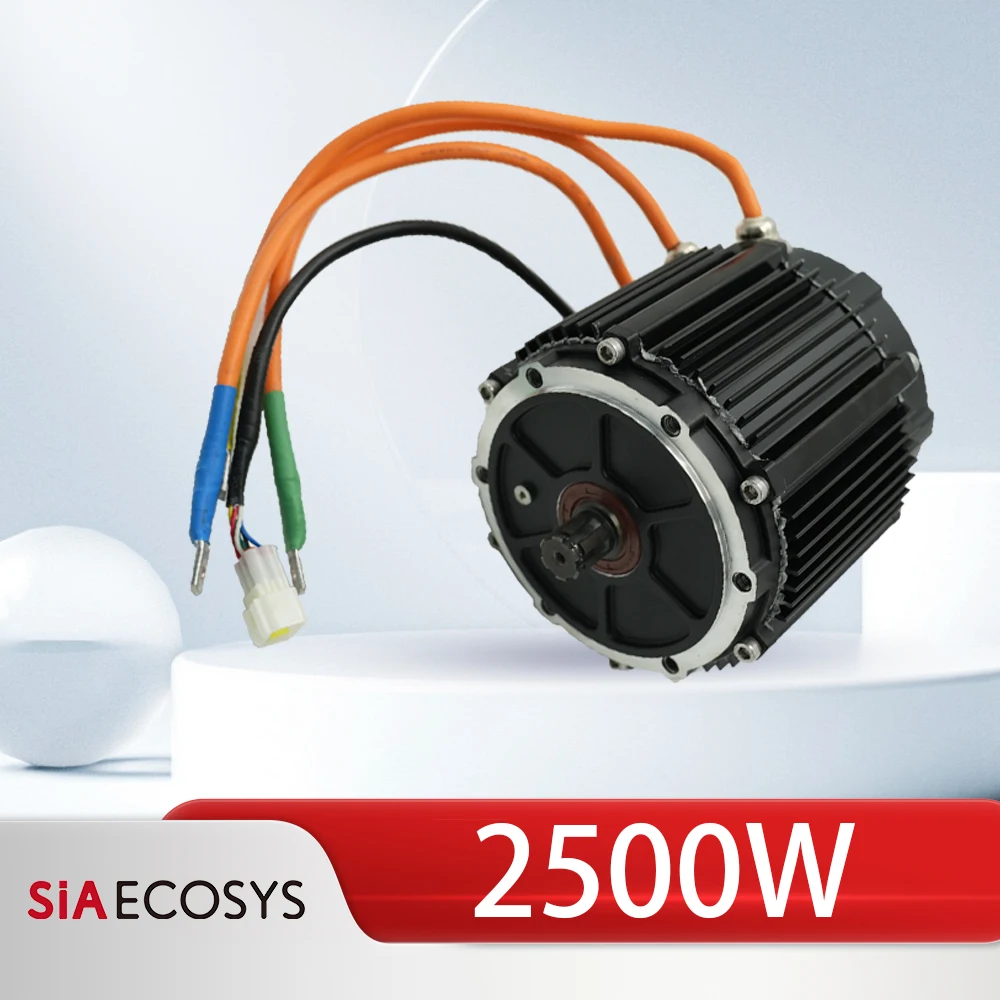 

QS138 QS MOTOR 138 2500W 72V 60H Max 4500RPM Hall PMSM Mid drive Motor for Electric Dirty Scooter Electric Motorcycle