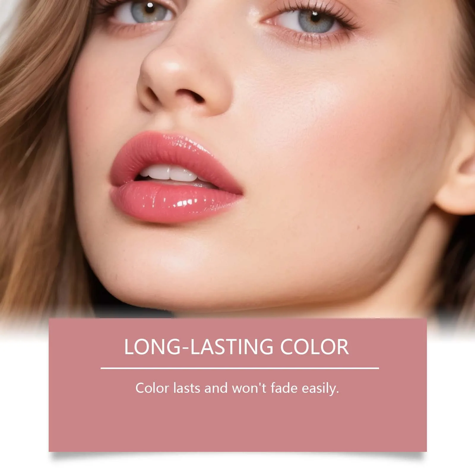 Zephoco 18g Powder Blusher Cream Daily Natural Cheek Tint Glossy Delicate Easy To Makeup Lightweight Lasting Powder Blusher Balm