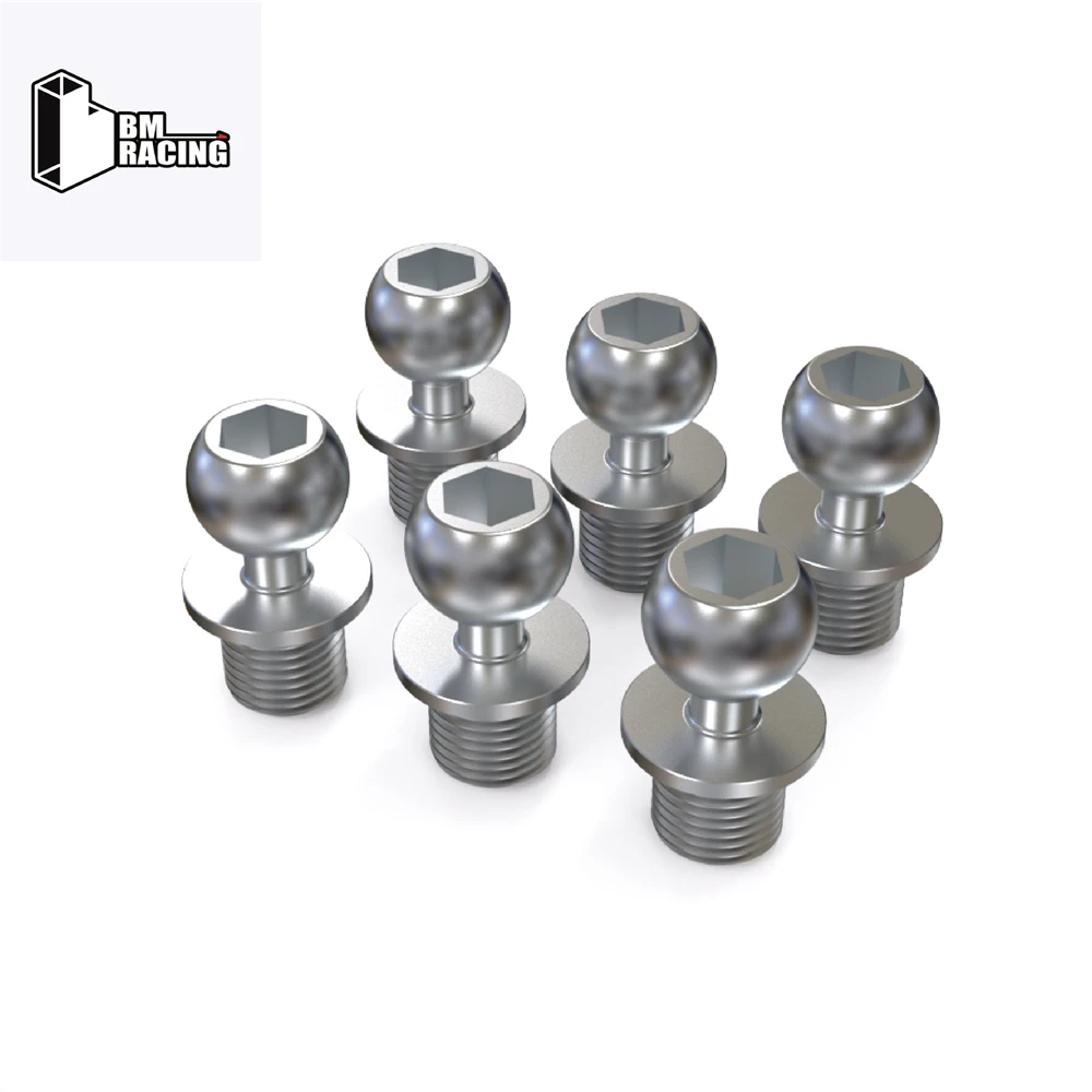 

BM Racing 2.5×2 Ball Connector（6PCS）BMRXPRO025-3