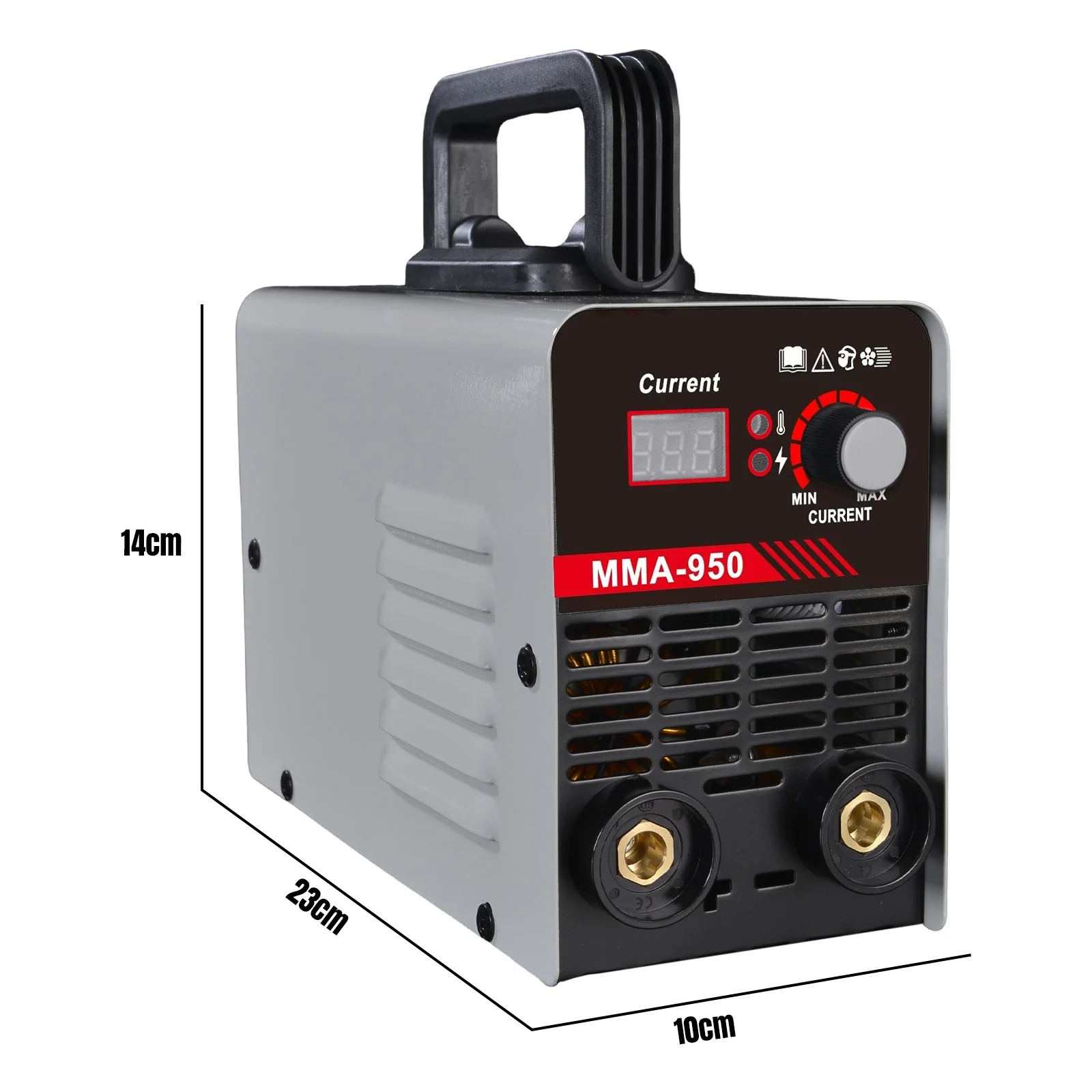220V MMA Inverter-Schweißgerät, 20-250A Einstellbarer Strom MMA-Schweißer, Tragbares Inverter-Schweißgerät mit Digitaler LED-Anzeige, Perfekt für DIY-Schweißen und Elektroprojekte, Metallschweißen