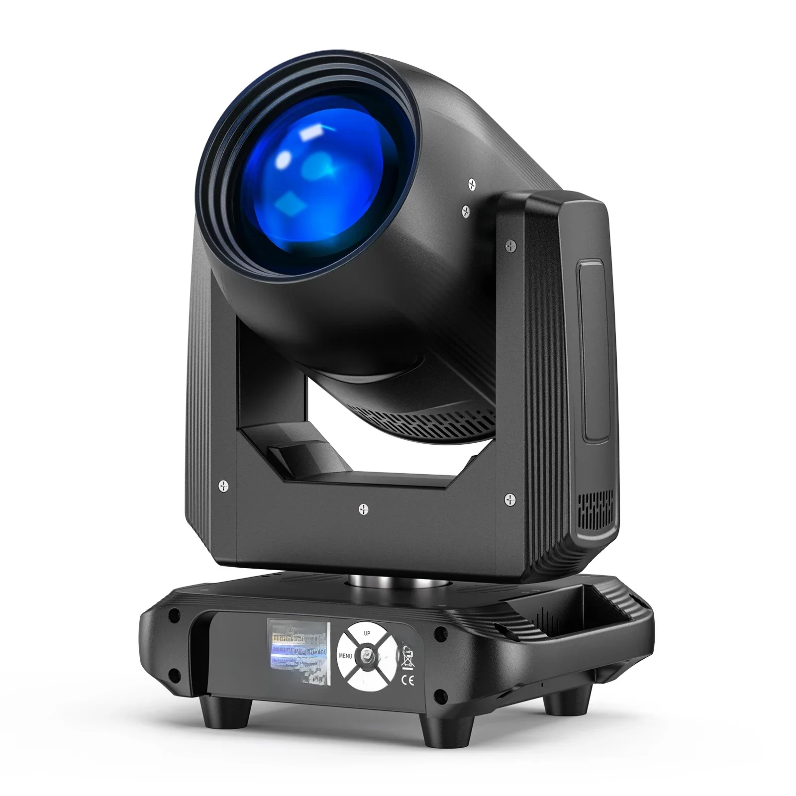 U'King 150 W Beam Moving Head Licht Rotierend 18 Prismen 14 Gobos LED Regenbogeneffekt Zoom Bühnenlicht DMX512 für DJ Disco Hochzeit