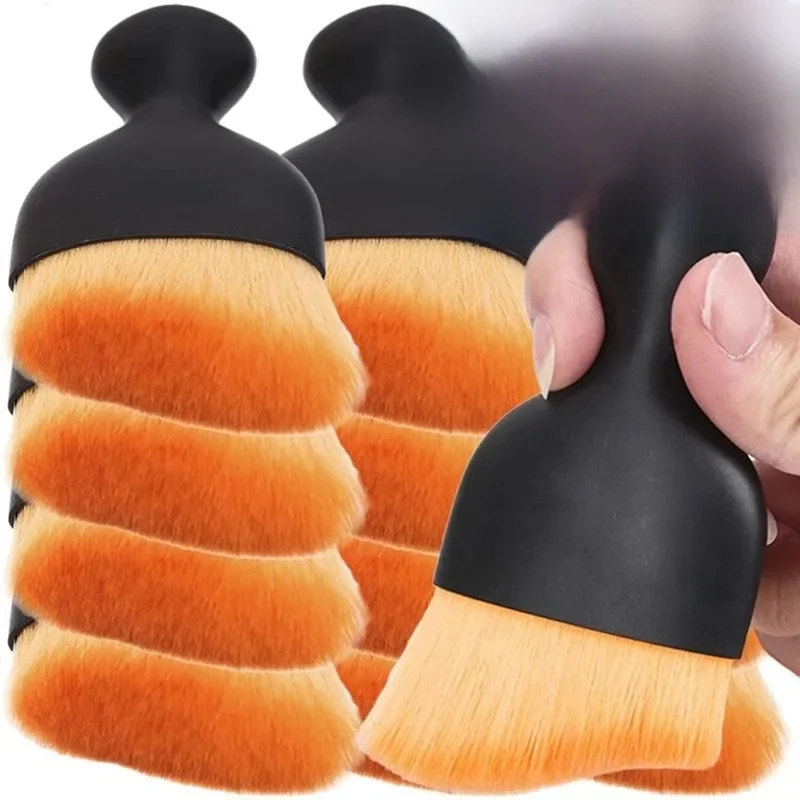 2/1 szt. Szczotka do czyszczenia klawiatury komputera zestaw do czyszczenia antystatycznego wylot powietrza w samochodzie narzędzie do mycia na PC Laptop słuchawki douszne środek do czyszczenia drukarki — zdjęcie 2