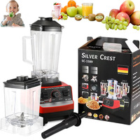 2000W Powerful Blender Mixer Juicer Smoothie Maker Table Blenders Container Baby Food Processor Blender Mixer for Ice Nut Fruit