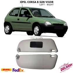 For Opel Corsa B Interior Sun Visor Protection Left Right 2 Pcs Car Accessories Replacement Parts Trim Fast Delivery