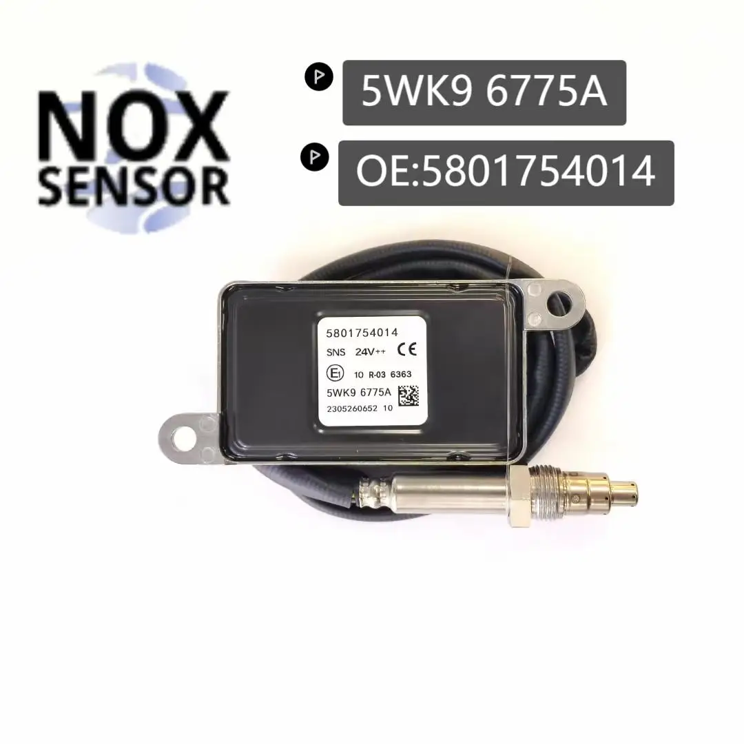 5801754014 5WK96775A 5WK9 6775A 24V NOX Sensor Nitrogen Oxygen Sensor For IVECO Truck