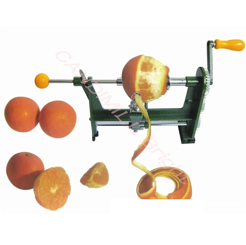 Manual Household Apple Orange Potato Fruit Vegetables Rotary  Peeler Machine Stainless Steel Kitchen Tool