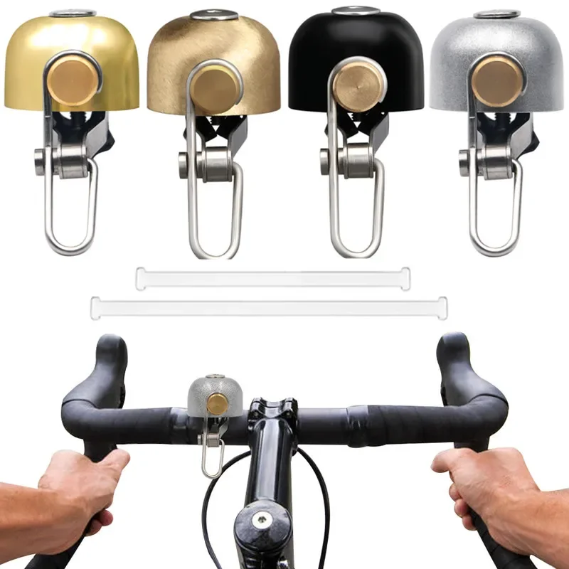 AliExpress boteyle Retro Classical Bicycle Bell Clear Loud Sound Steel Copper MTB Mountain Bike Handlebar Ring Horn Safety Cycling Warning Alarm