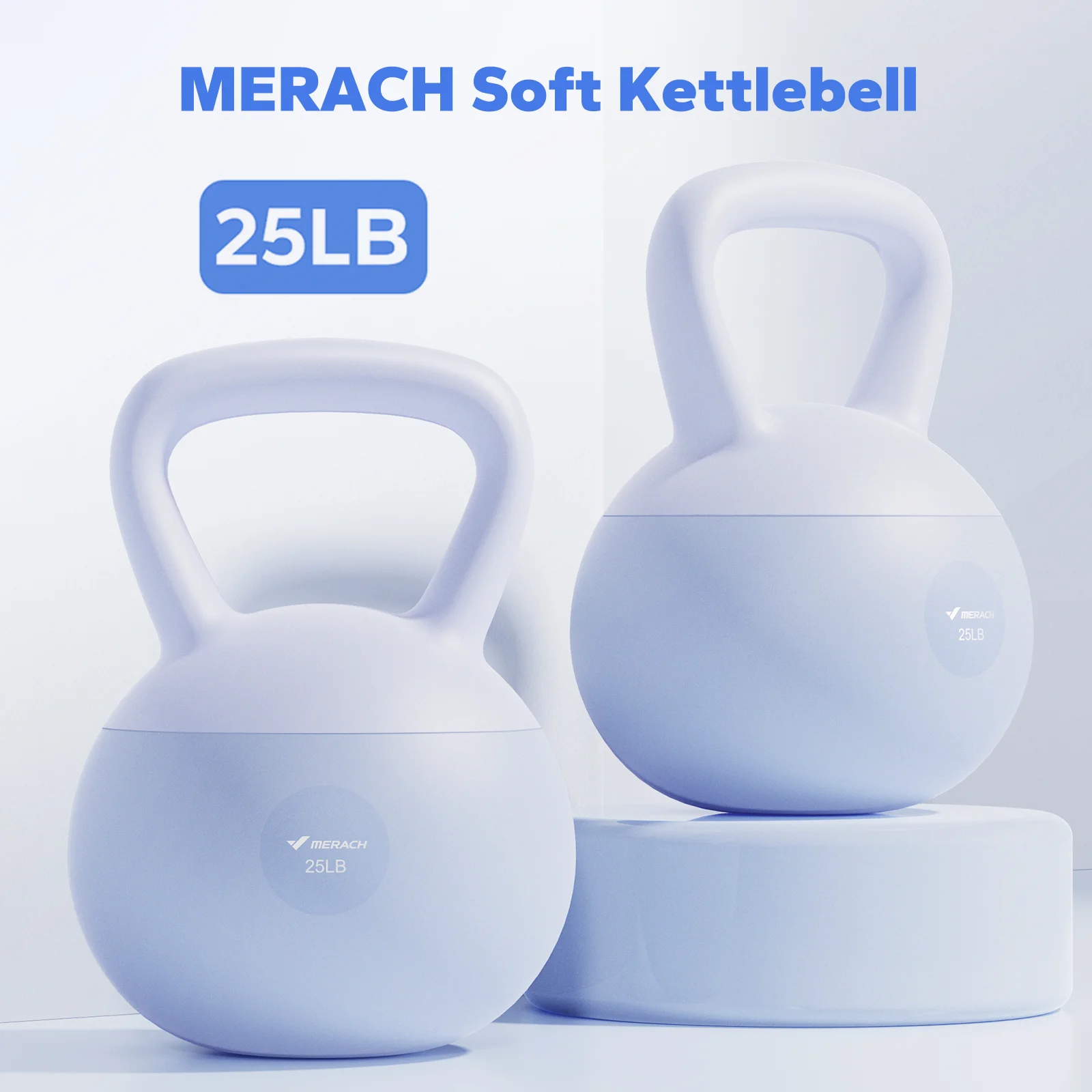 Home Gym Rubber Flooring - Гиря MERACH с песочным наполнителем, амортизирующая,