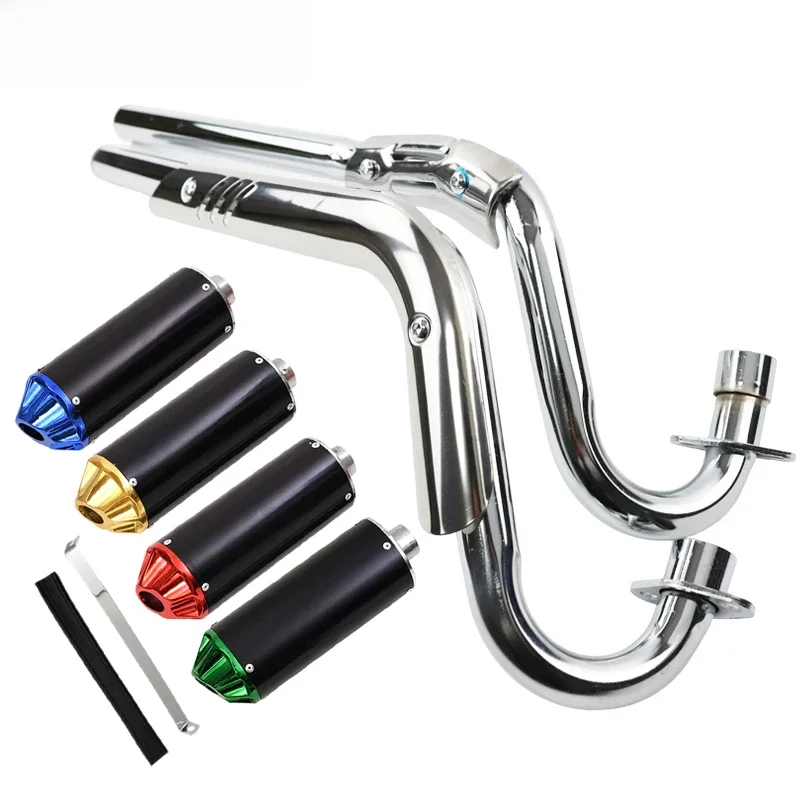 AliExpress LING QI Motorcycle 28MM Exhaust Pipe System Muffler For  XR50 CRF50 110cc 125cc 140cc Pit Dirt Bike Motorcross