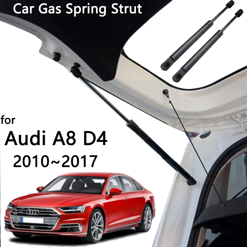 

For Audi A8 D4 Sedan 2010~2017 2015 Car Trunk Hydraulic Rod Tailgate Gas Lift Support Struts Prop Shocks Damper Car Accessories