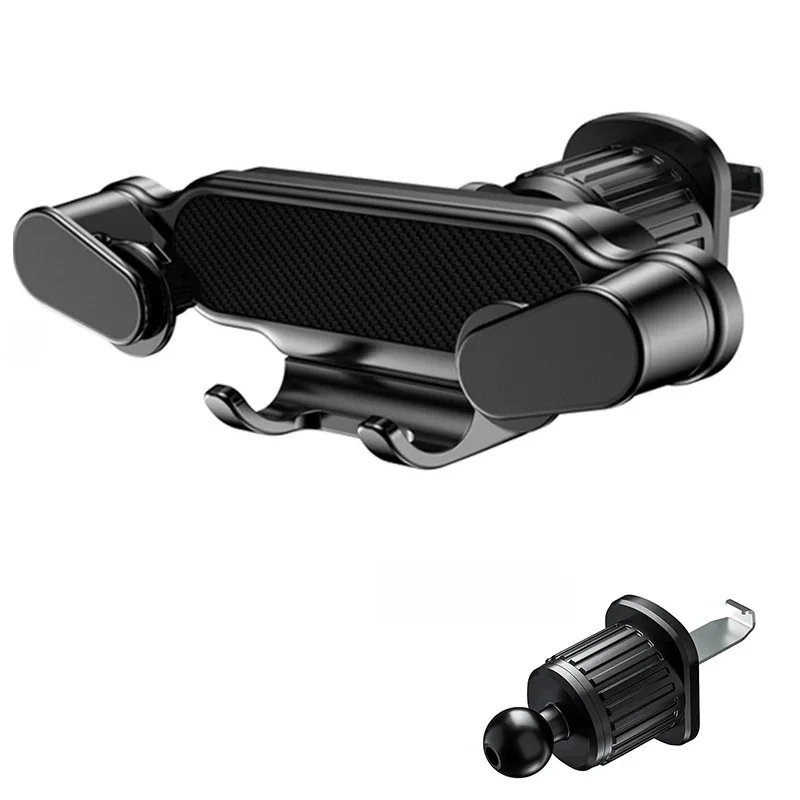 Uchwyt samochodowy do telefonu grawitacyjnego uchwyt na klips Air Vent Mount Upgrade stojak na telefon komórkowy w samochodzie GPS dla Iphone 13 12 Xiaomi Samsung — zdjęcie produktu 7