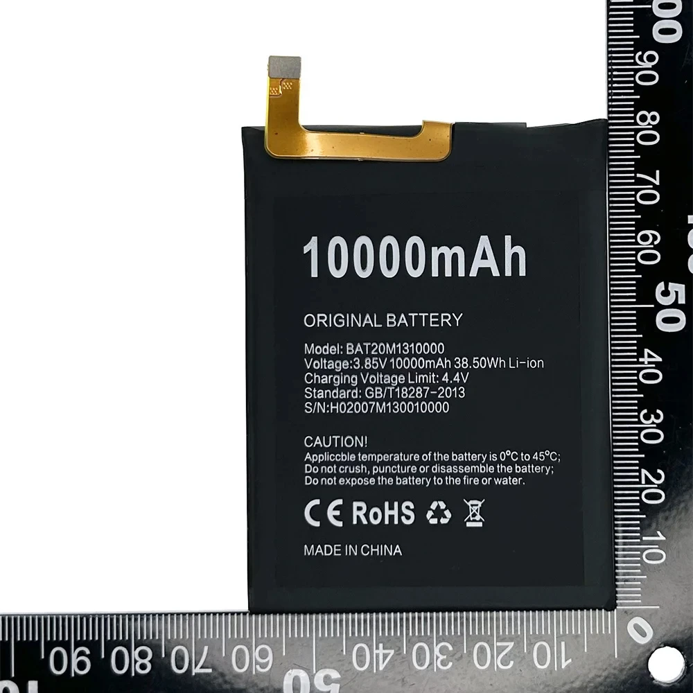 100% Genuine Original 10000mAh BAT20M1310000 Doogee S88 S88 Pro Battery For DOOGEE S88 S88Pro S88Plus Replacement Batteries+Tool