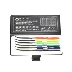 6Pcs Hardness Tester Checker File HRC40-HRC65 Set