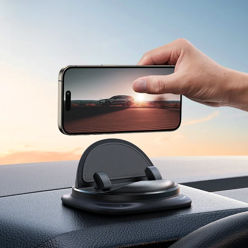 Uchwyt samochodowy na telefon na desce rozdzielczej Joyroom 360° °   Obrotowy uniwersalny uchwyt samochodowy na telefon z antypoślizgowym silikonem do smartfona iPhone Samsung — zdjęcie produktu 7