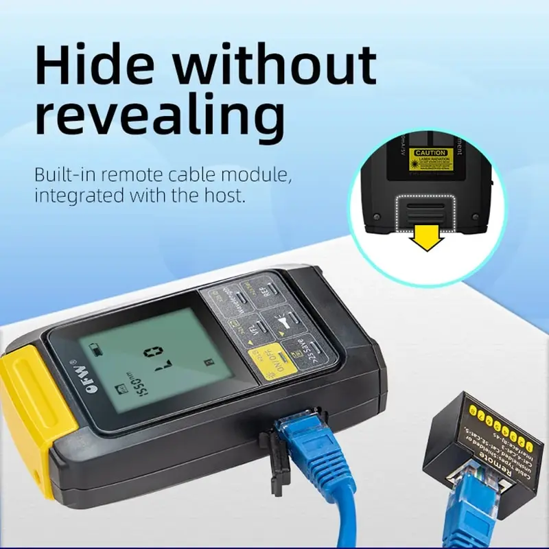 FTTH 4in1 Fiber Optical Power Meter USB Charge Li-Lion Battery Fiber Optical Cable Tester VFL 20mw 30MW SC/FC/ST