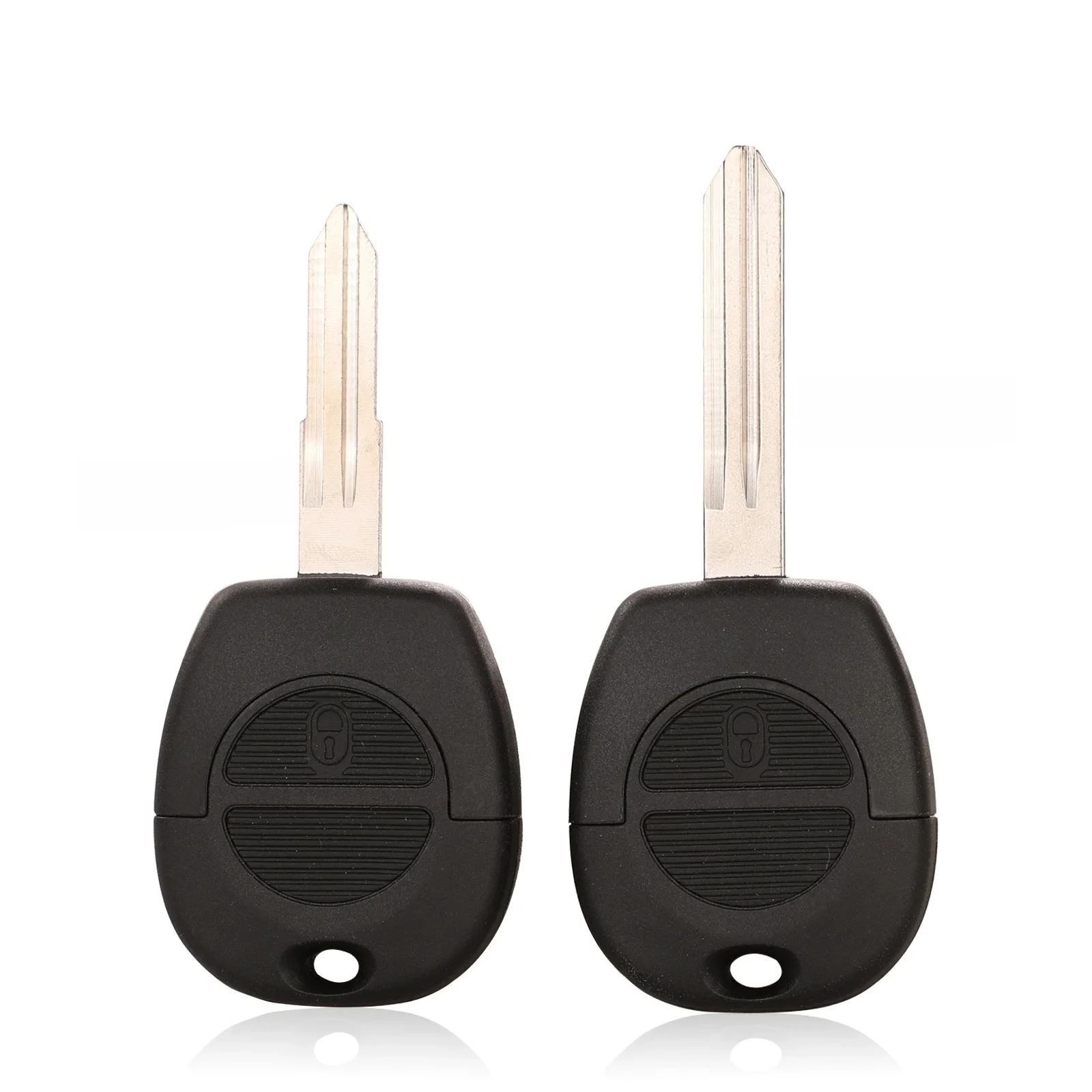 Jingyuqin 2 boutons pour Nissan Micra Almera Primera x-trail Almera Tino terrano 2000 FOB coque de clé à distance NSN14/NSN11 Balde