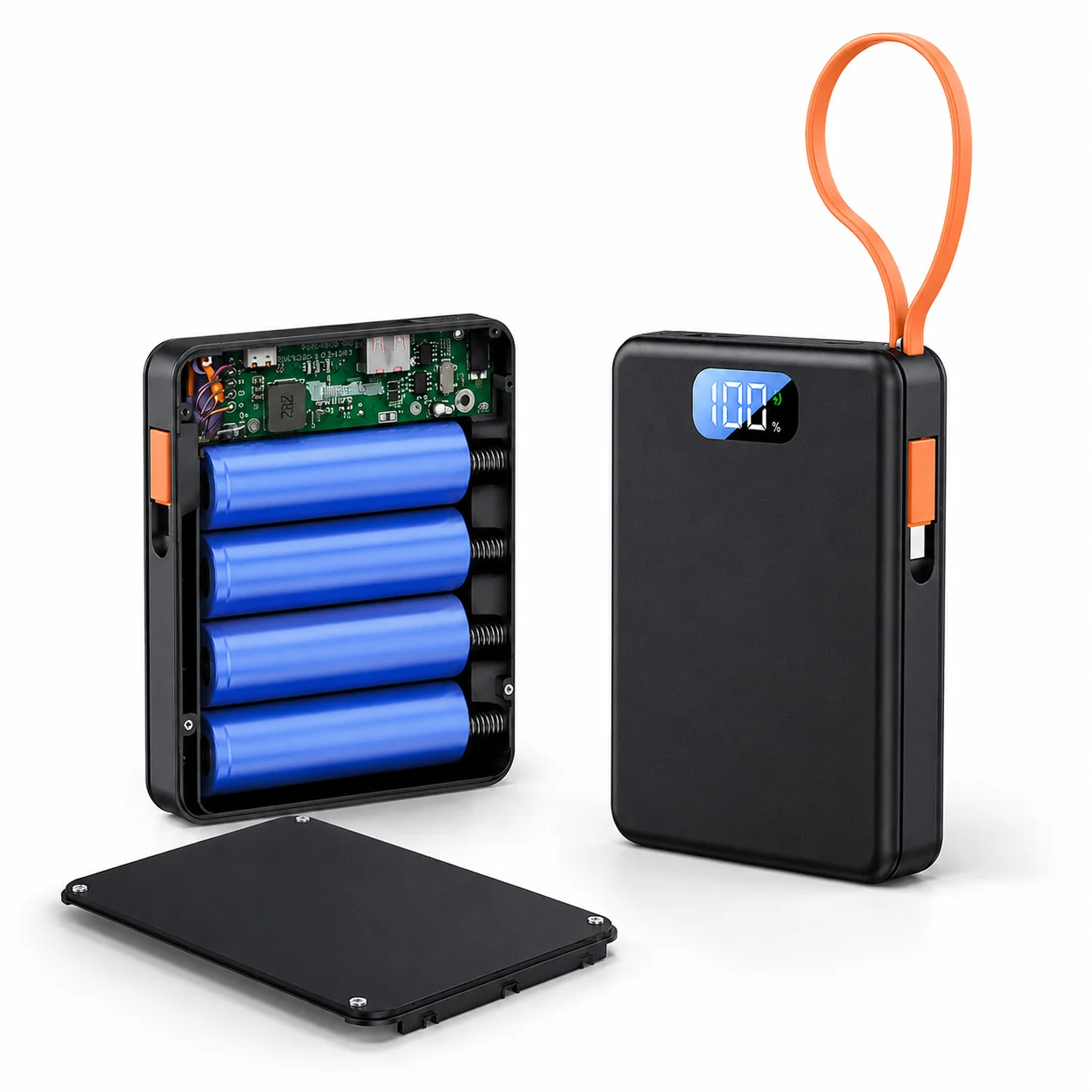 DIY 4x18650 Power Bank Case Ba - đánh giá và giá Diy Electronics Tool Kit