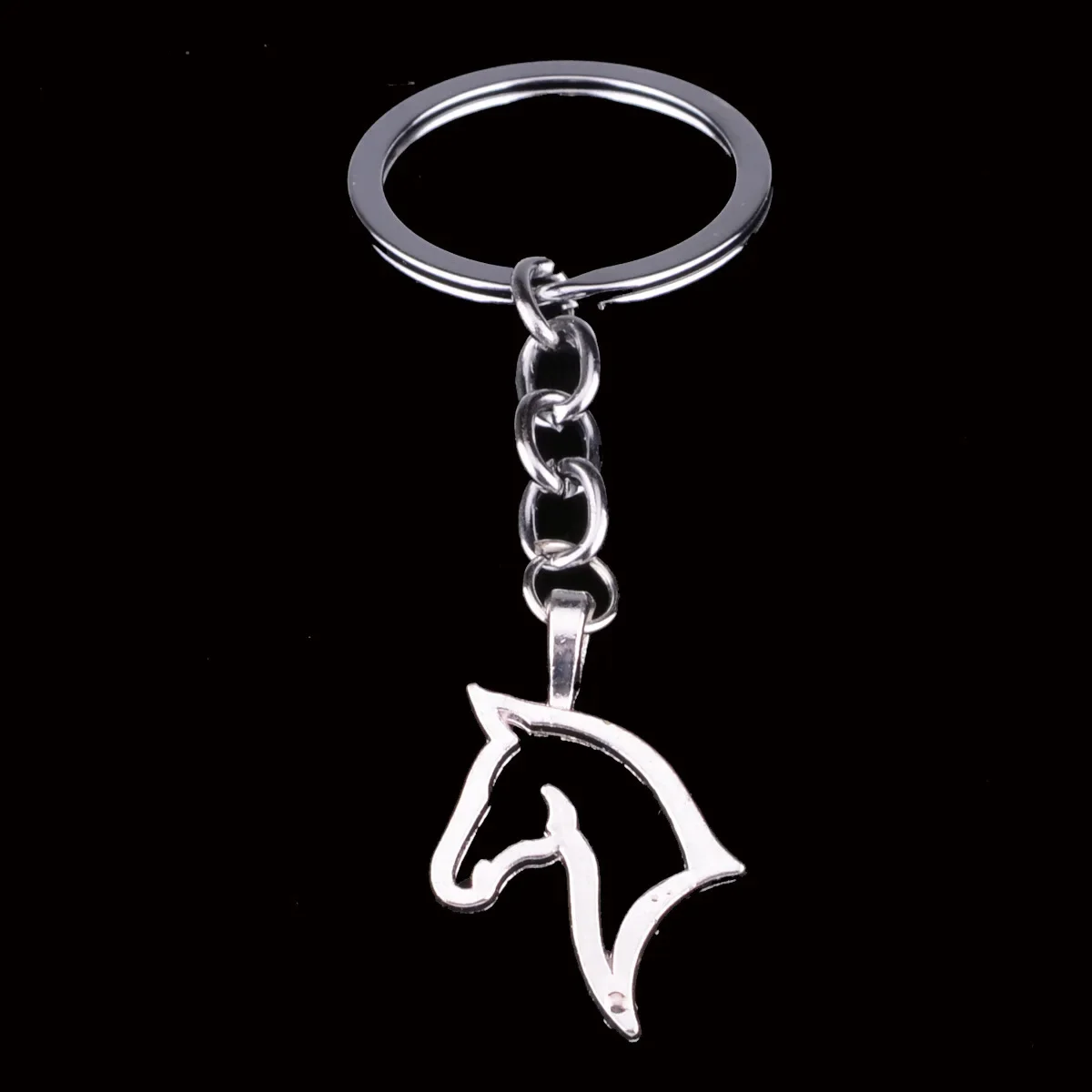 Najlepszy przyjaciel Najlepszy przyjaciel Hollow Animal Horse Head Alloy Keychain Key — zdjęcie 2