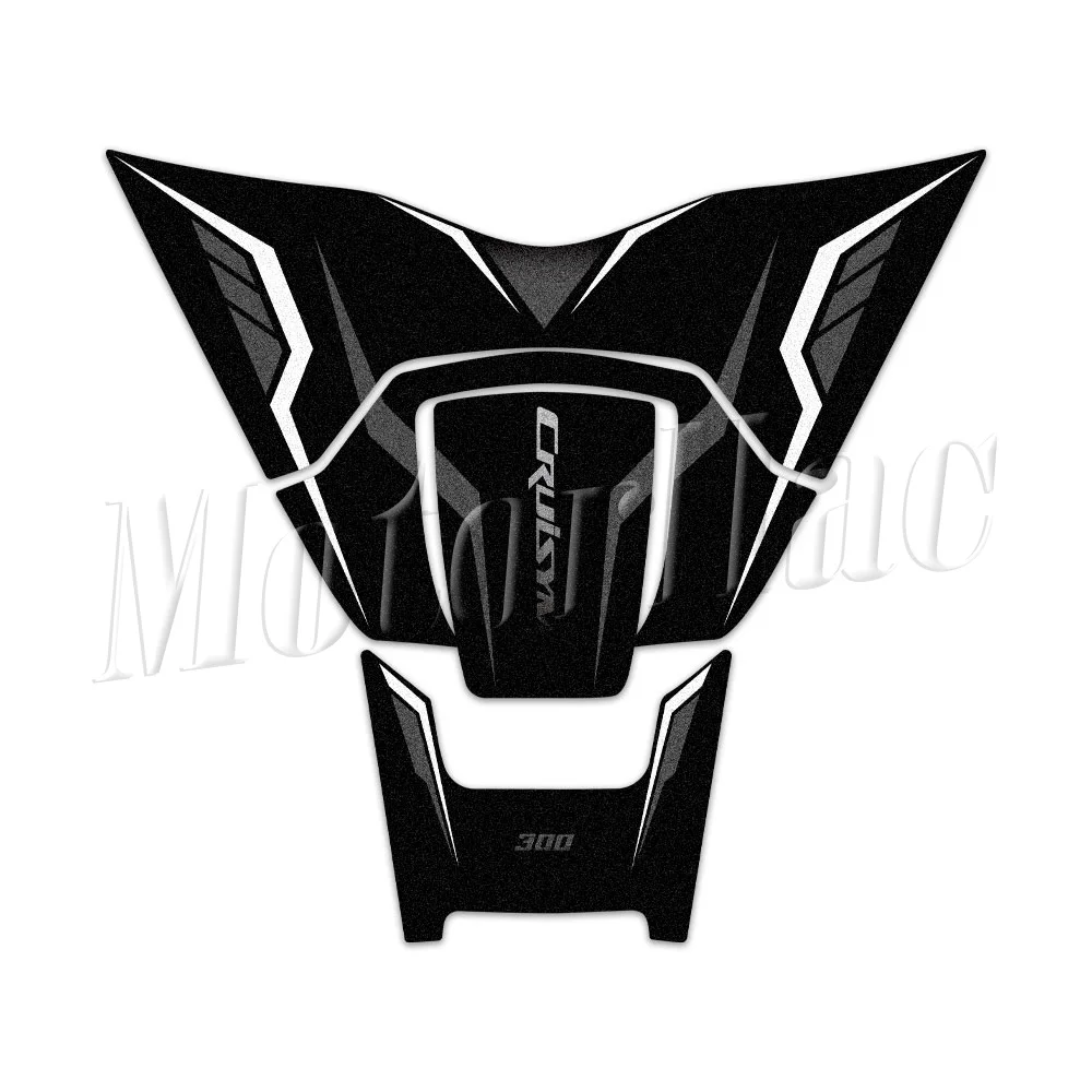 Motorrad-Tankpad-Aufkleber Roller-Schutzfolie Zubehör Wasserdicht Für SYM Cruisym 300 CRUISYM 300a – Detail 3