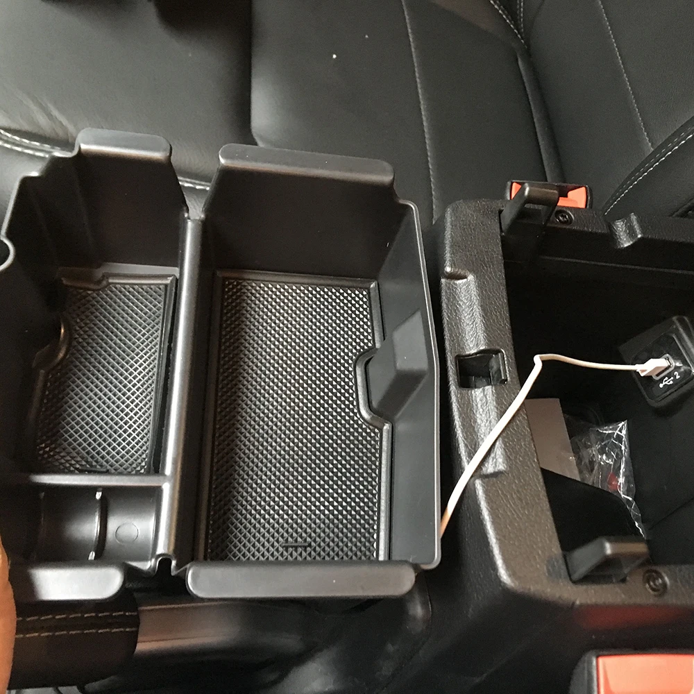 SXMA JL1089 Hand Box Storage Box ABS Tool Organizer Bottle Drink Phone Tissue Gadget Holder for Jeep JL for Wrangler 2018++ 1pc