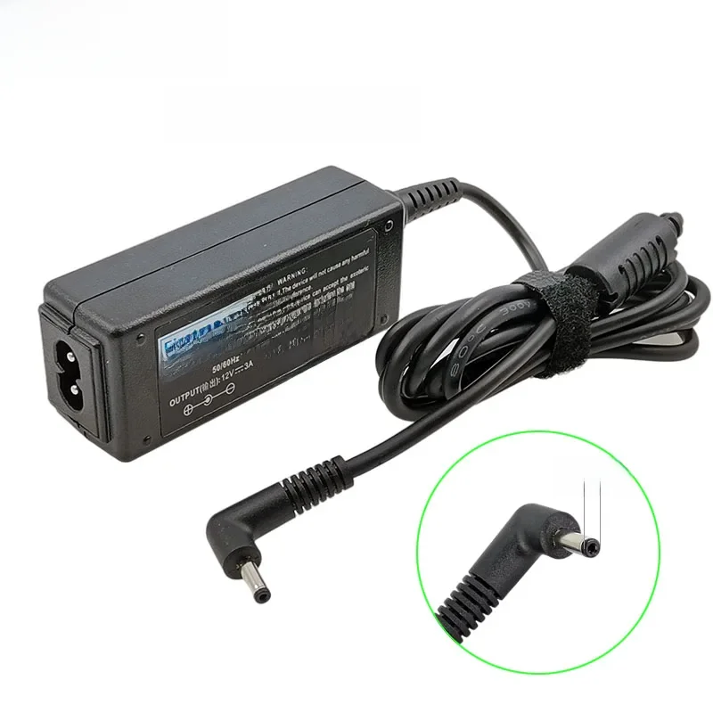 12V 3A zasilacz do laptopa dla Jumper EZbook X3 S4 X4 3 Pro 3 S S4 V3 V4 EZpad 6 Pro ładowarka sieciowa dla obsługi Medion Akoya S2218 2217 E2213 — 2