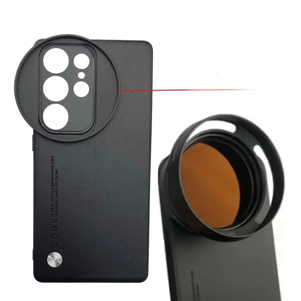 Do Samsung S25 Ultra S24 S23 Ultra 67MM Gwintowany adapter pierścienia filtra Etui na telefon do uniwersalnego filtra ZOMEI CPL VU Star — zdjęcie produktu 7