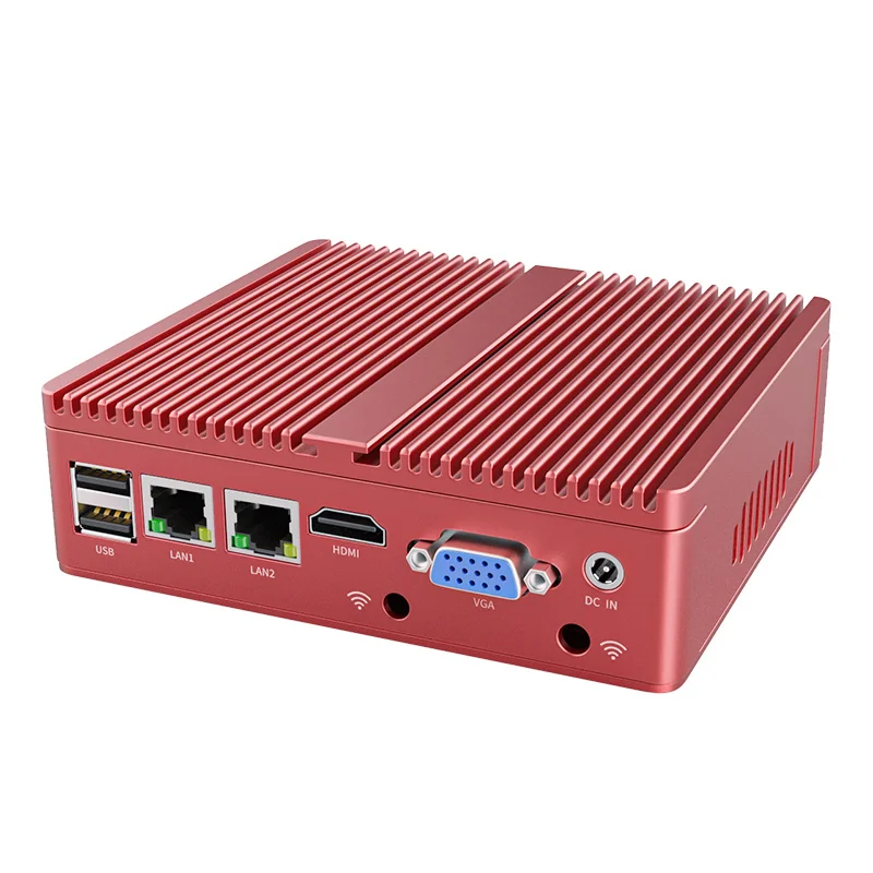 Ikuaios G30red 1090-12 Fanless Mini Ipc Industriële Contro Iot Gegevensverzameling Ubuntu Rode Hoed Ramen 2X1G Lan 2Xcom Rs232 Rs485