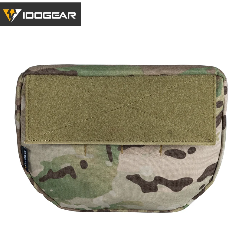 Imagem -03 - Idogear Tactical Armor Carrier Drop Pouch Avs Jpc Cpc Cintura Bolsa Edc Combate Exército Cintura Bolsa Multicam Caça Acessórios