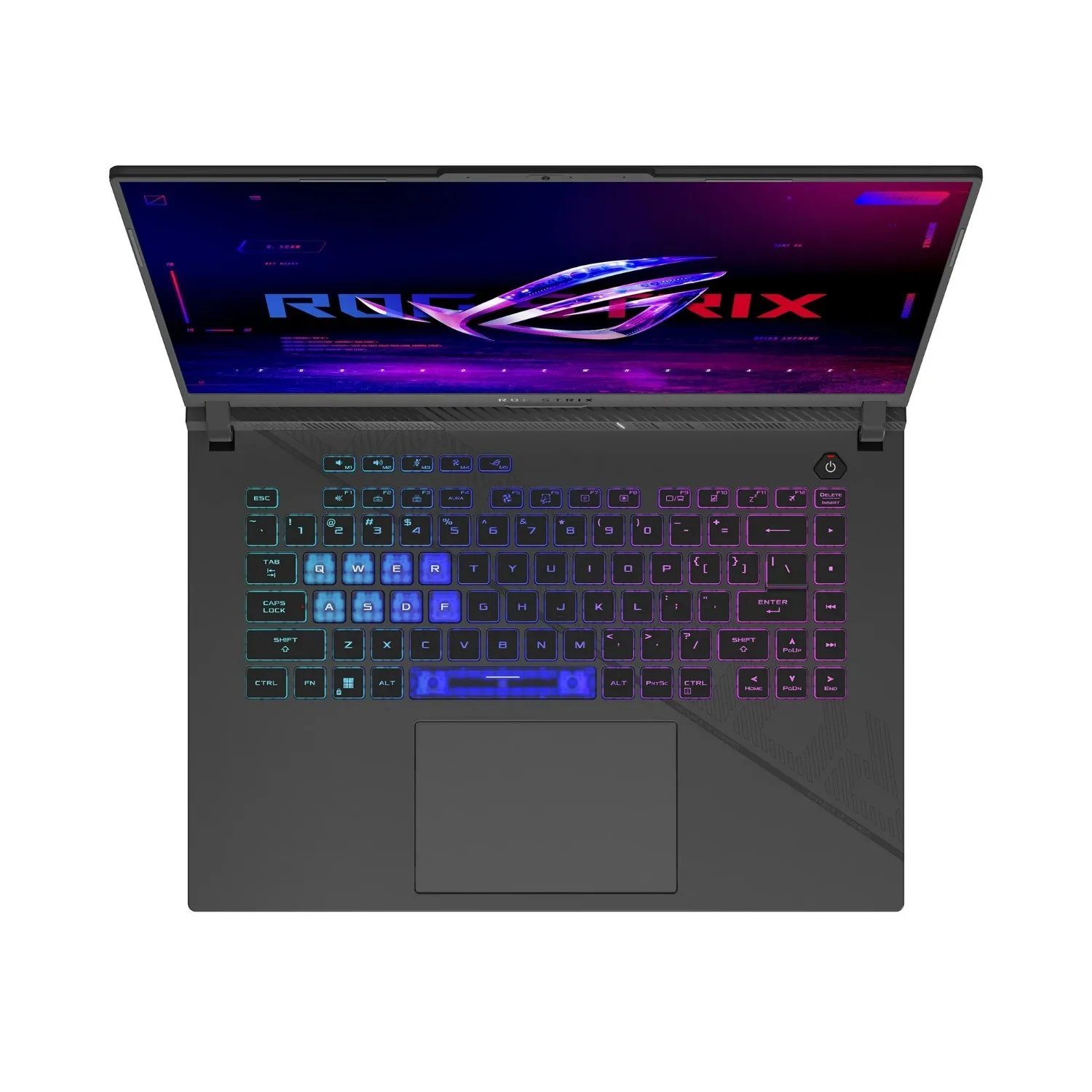 Asus-ROG Strix G16 16 "Gaming Laptop,Intel Core i9-14900HX,NVIDIA GeForce RTX 4060,64 Go RAM,4 To SSD,Eclipse Grey, avec Gaming Mou