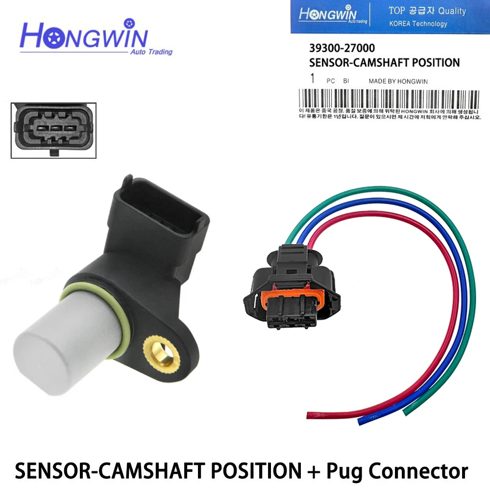 

39300-27000 Camshaft Position Connector For Hyundai Santa Fe Tucson Trajet Elantra 2.0L GETZ I30 ACCENT & KIA 3930027000 0903121