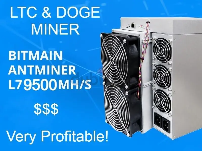 

BITMAIN Antminer L7 9500Mh/s - LTC & DOGE Miner криптомайнер ASIC Miner