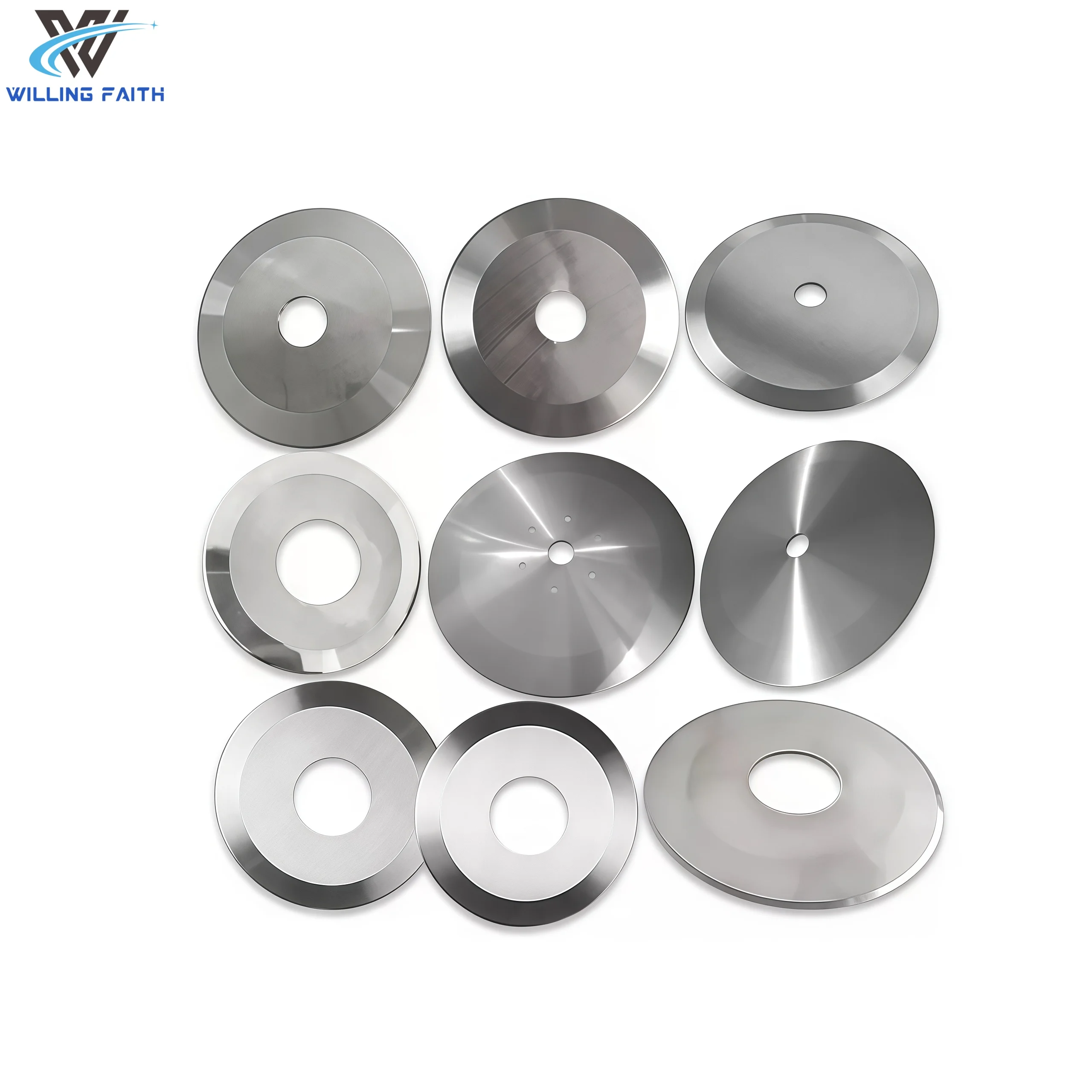 10PCS Hot Selling Round Disk Carbon Steel Slitter Circular Knife Paper Cutting Circular Knife Metal Cutting Circular Blade
